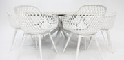 Drift Java Round 9pc Terrazzo Dining Setting